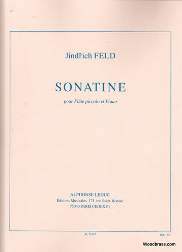 Feld J. - Sonatine Pour Flute Piccolo et Piano