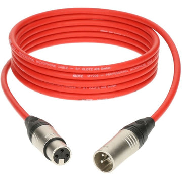 Cable Micro XLR 2M Rouge
