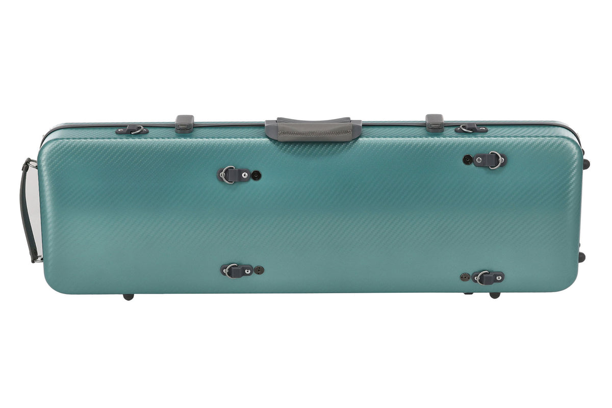 Fun Rectangular Green/Black - Violin 1/2 & 4/4