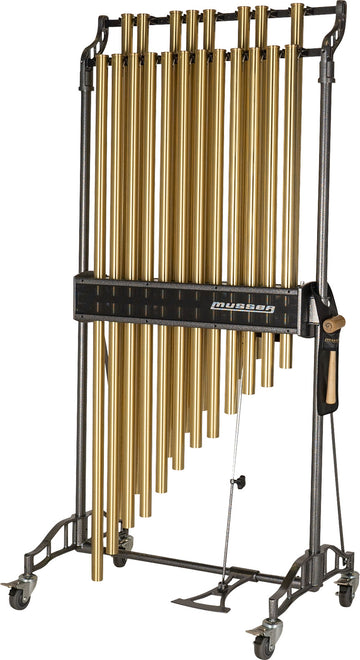 M665B - Symphonic Chimes Satin Brass Finish 1.5 octaves