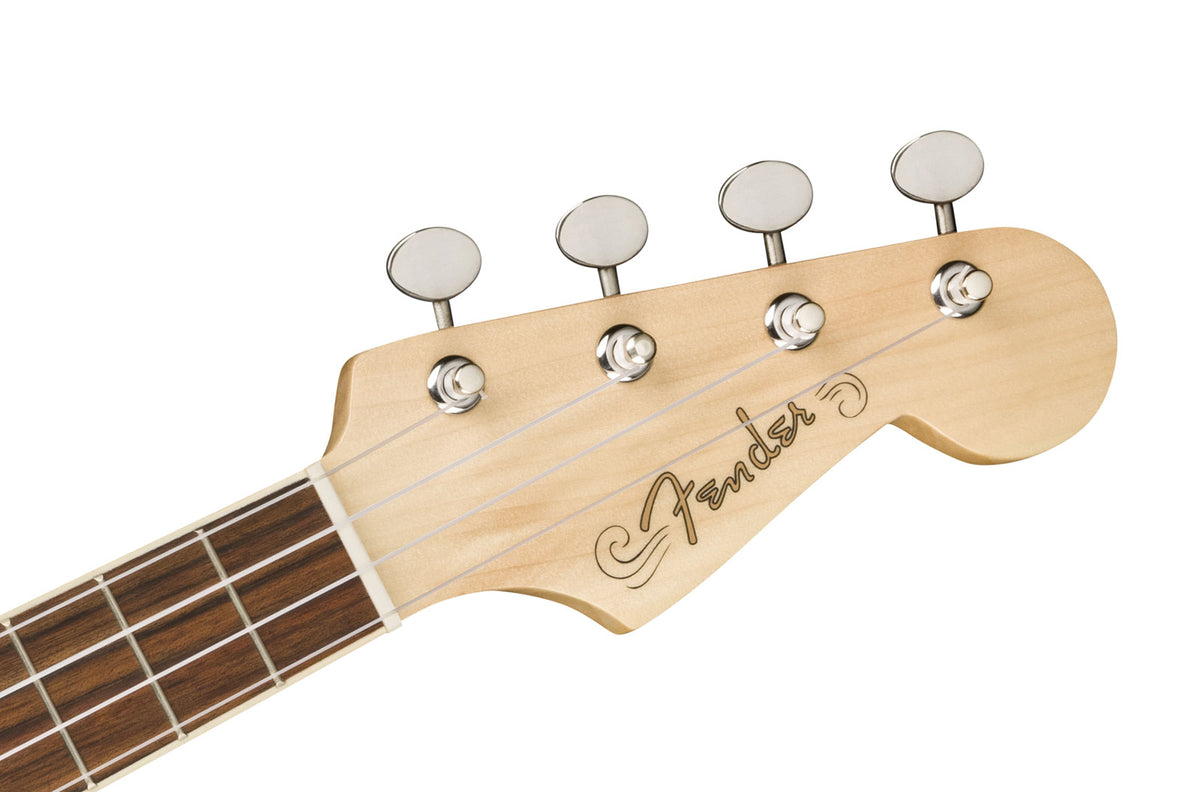 Stratocaster Fullerton Uke WN Surf Green
