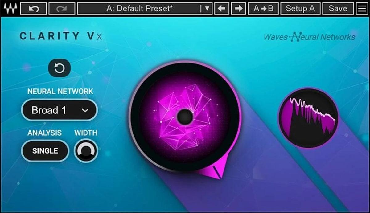 Waves Clarity VX Riduzione del rumore