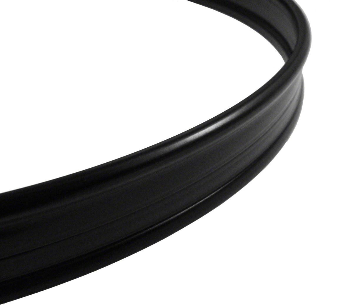 HBS-18BL - 18" SCHWARZE STAHL SPANNREIFEN BASSDRUM