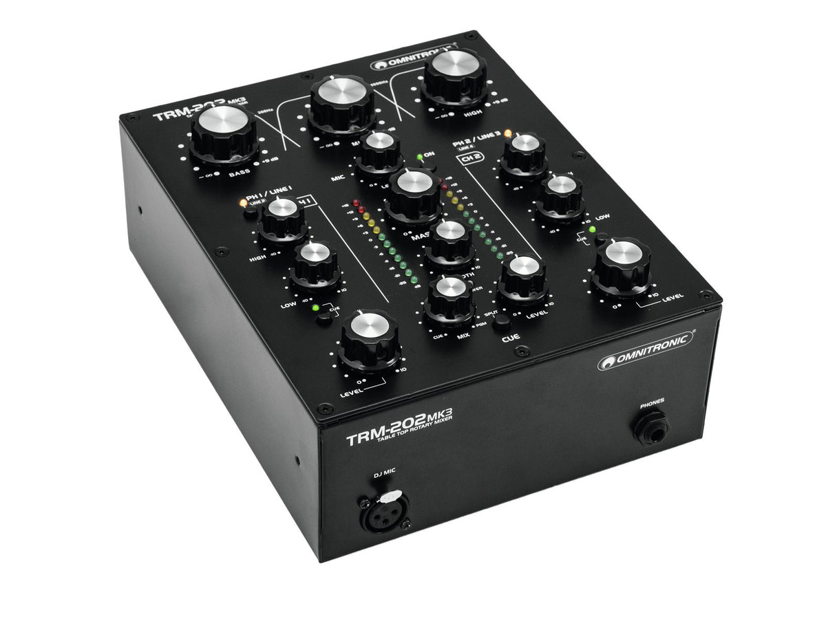 TRM-202MK3 - MIXER ROTATIVO A 2 CANALI
