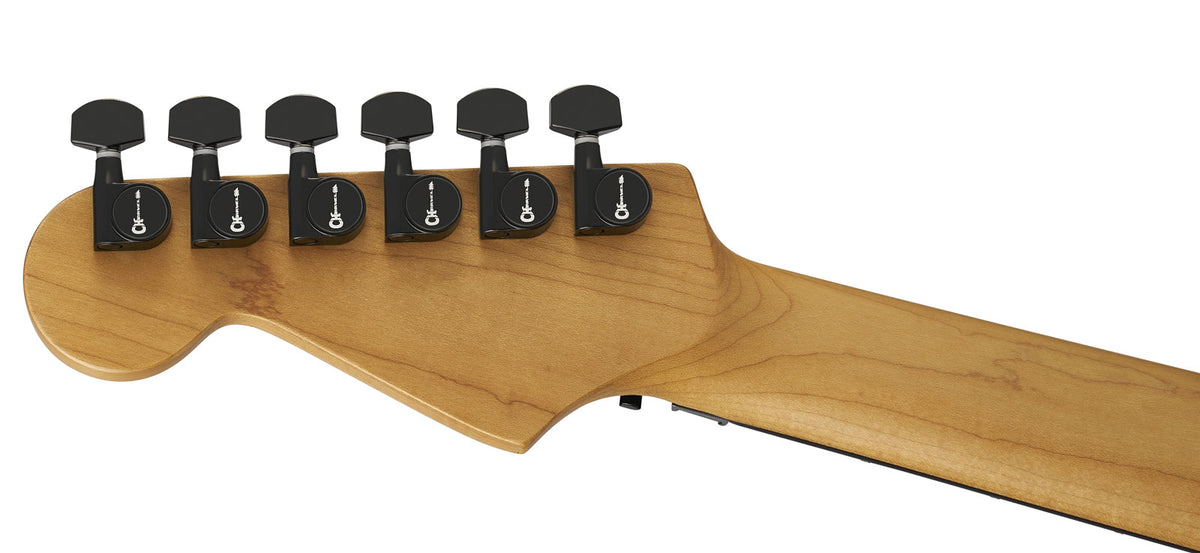Pro-Mod Plus Dinky DK24 HH FR EB, Ebo Fingerboard - Satin Black