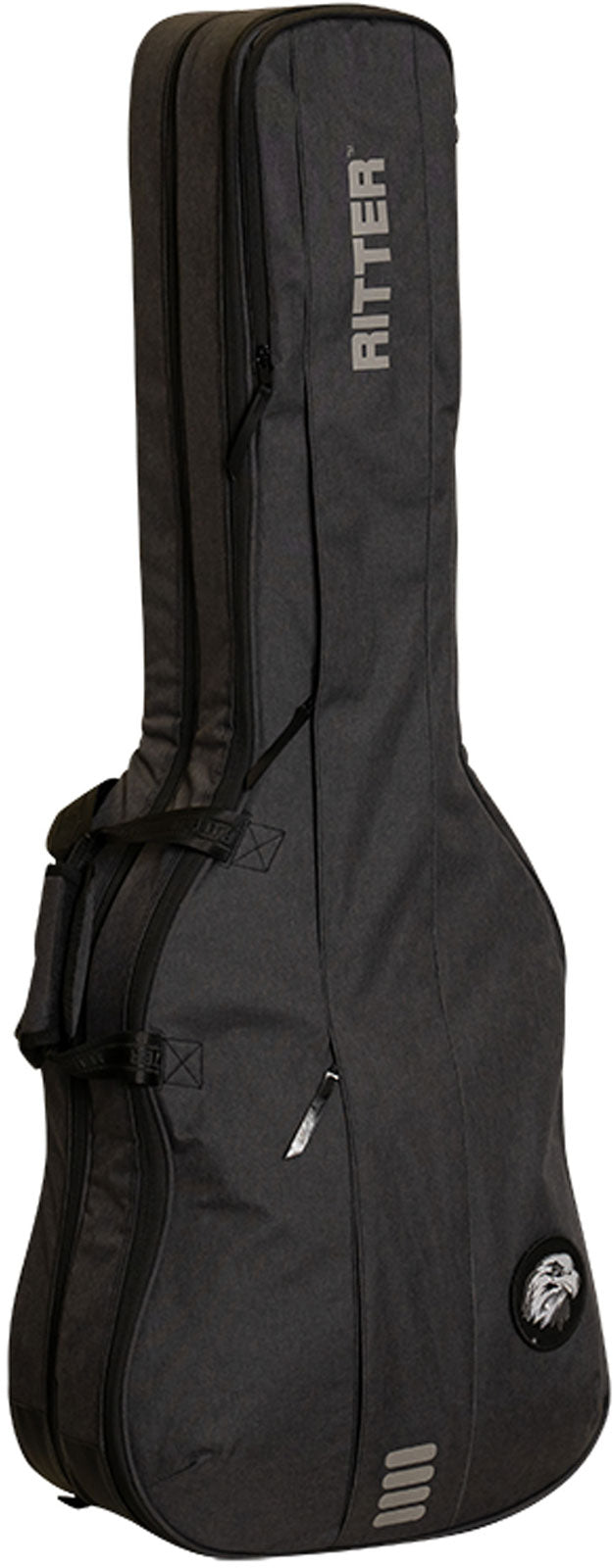 Double Electric Bass Gigbag Gray