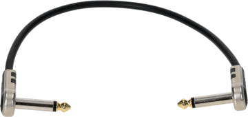 Patchkabel 30 cm Abgewinkelt Vergoldete Enden