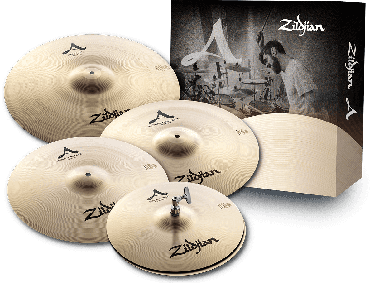 Zildjian A0391 - Pack A-series 14/16/21/+ Crash 18