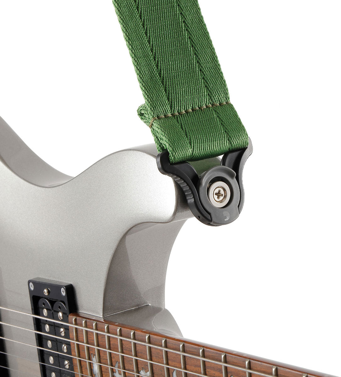 Tracolla per chitarra Auto Lock, Verde