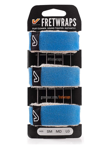 FretWraps 3-Pack Sky Blue - Small