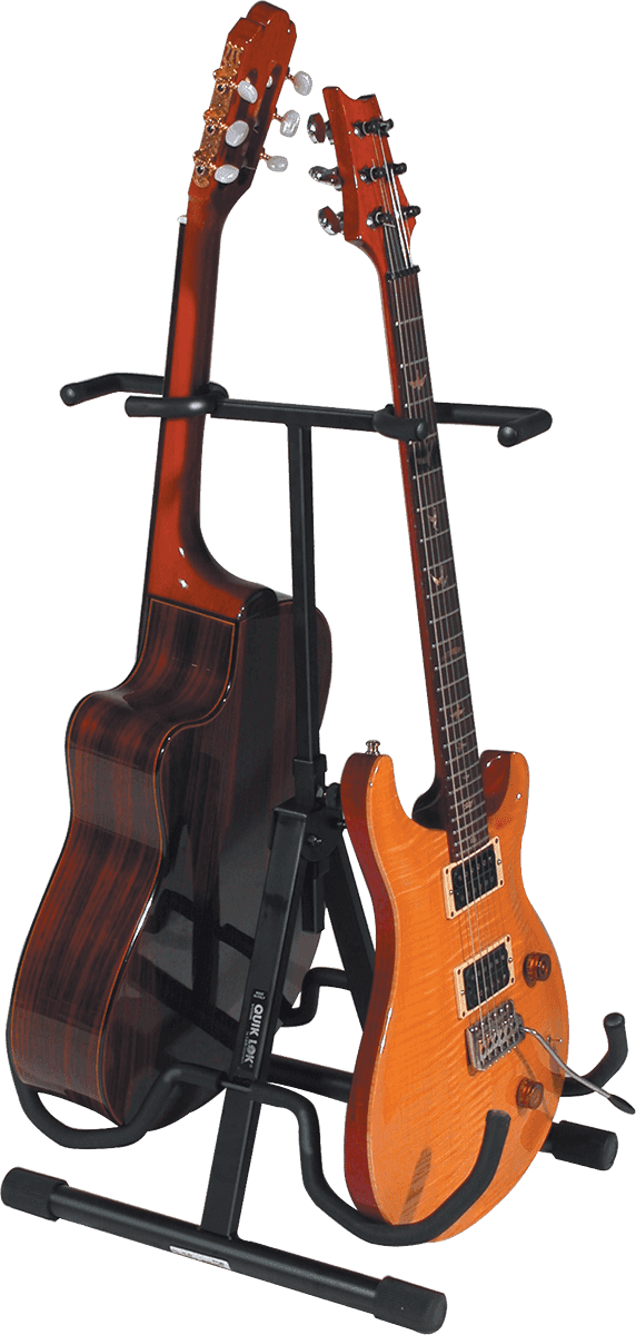 QL/694 Stand Guitare Universel Double