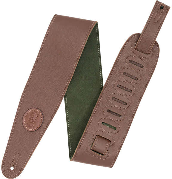 Cuir  7,6cm - Brown-Green