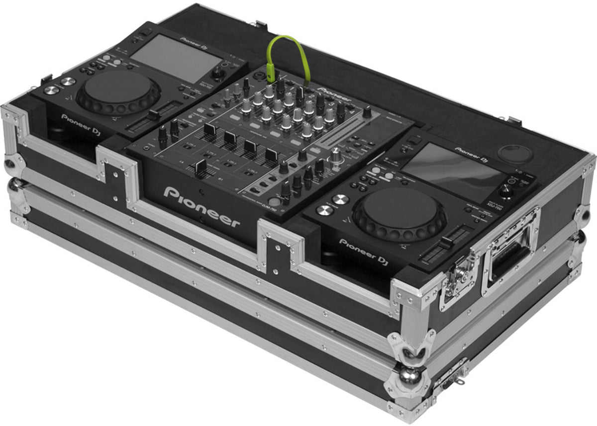 Flight Consolle 10/12'' XDJ700 e DJM750 W Argento