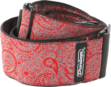 Jacquard Paisley Red