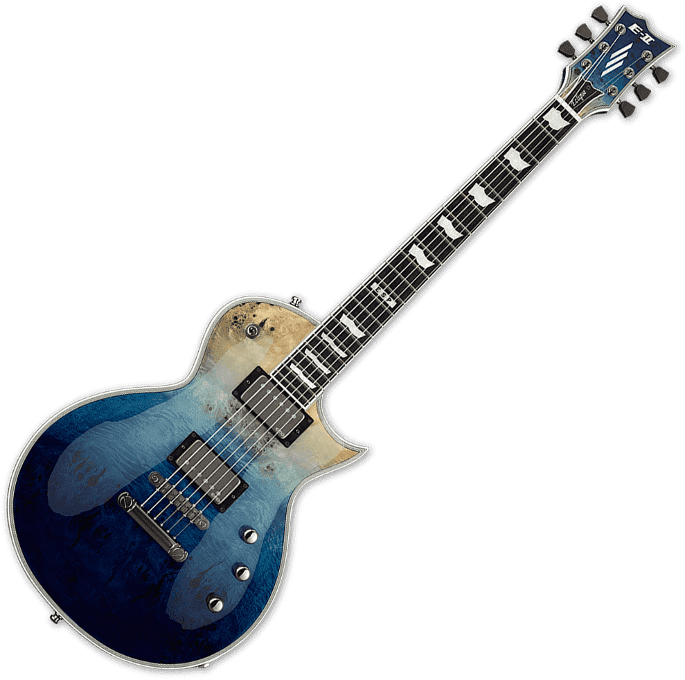 E-II Eclipse Burled Maple Blu Sfumato Naturale