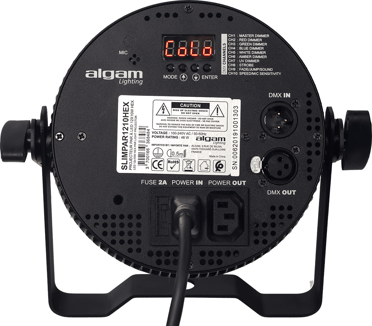 Slimpar 1210 Hex