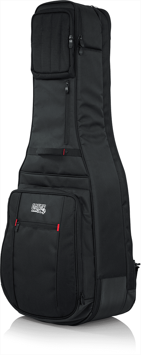 Doppel-Gitarrentasche E-Gitarre + Folk - ProGo