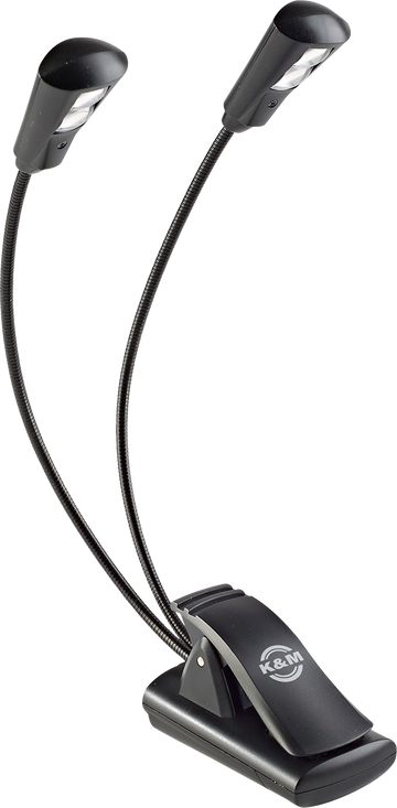 Lampe de Pupitre 2 Bras 2 Leds