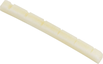Vorgekerbter Sattel aus echtem Knochen für E-Gitarre 9.5" Radius
