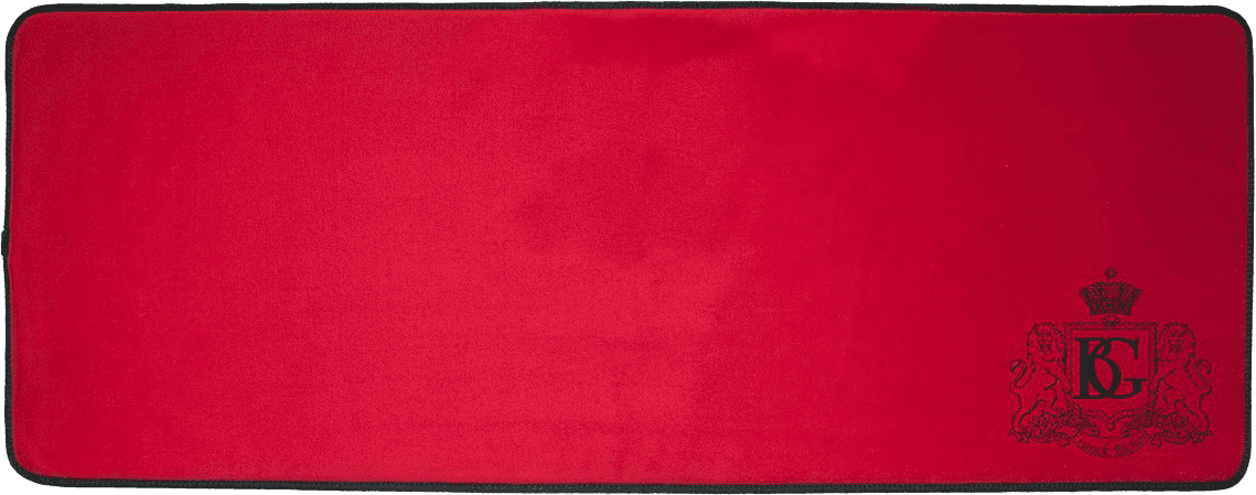 Red Microfiber Carpet 30 X 80 Cm