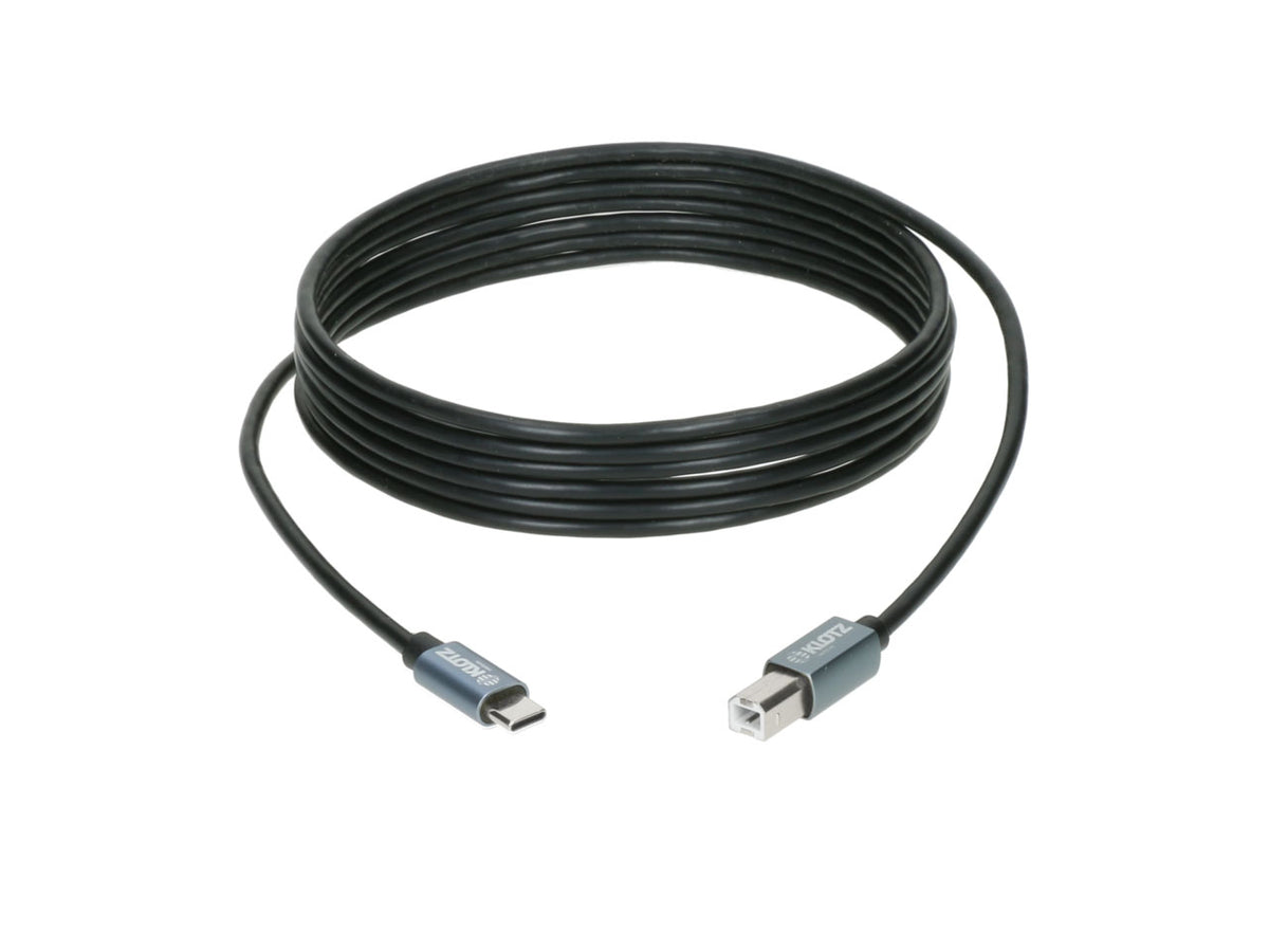 USB 2.0 C vers B 5m