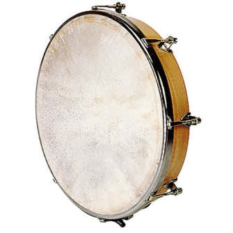 Tamburello 30 CM Pelle naturale