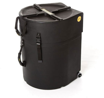 Black 14" + 15" Double Tom Hardcase