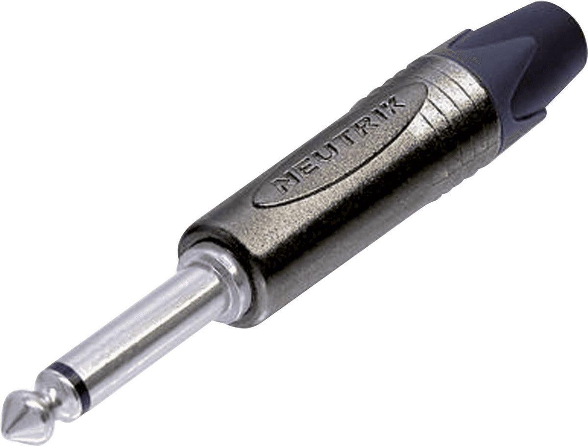 Neutrik NP2X-bag - Fiches Jack Mono Noire 6,35 Mm