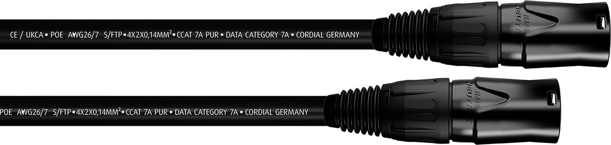 Câbles Ethercon CAT 7A - S/FTP 5m