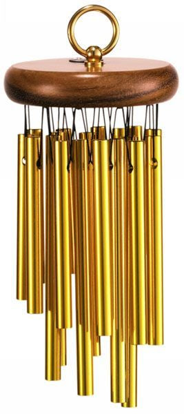 Chimes Main 18 Barres Dorées
