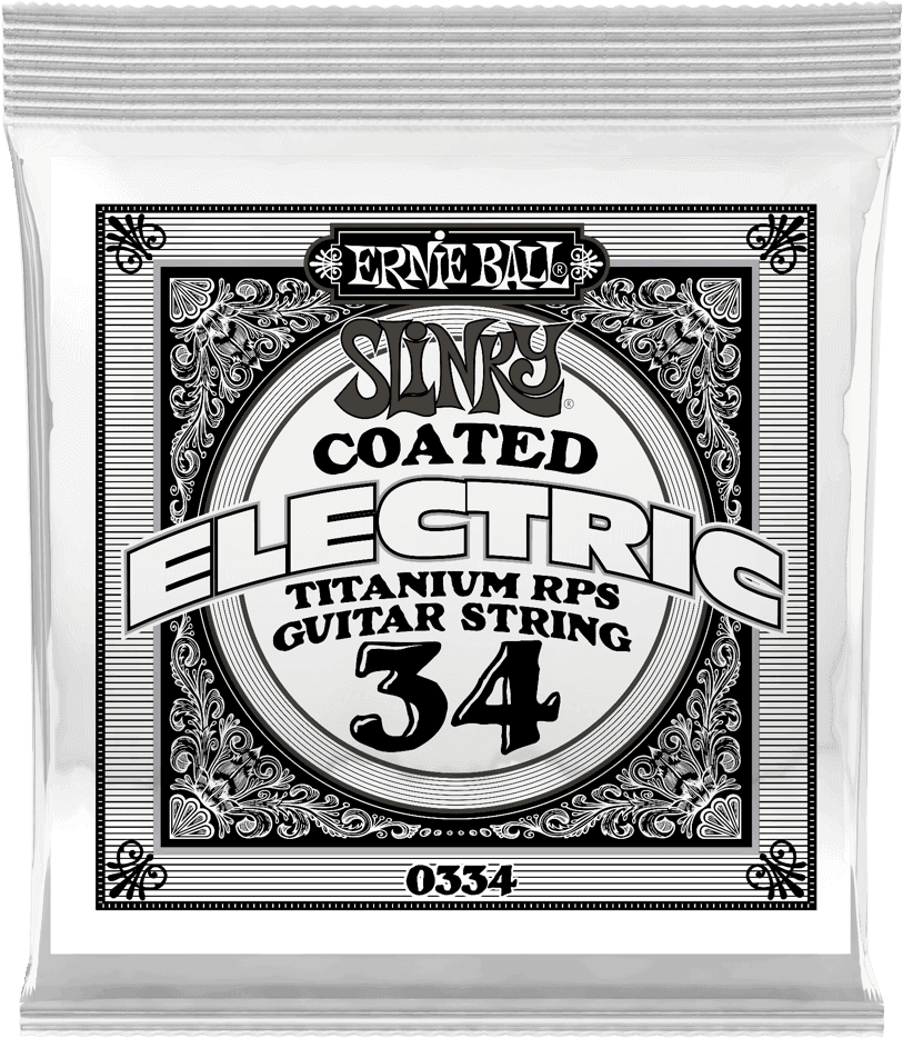.034 SLINKY COATED NICKEL WOUND ELECTRIC GUITAR STRINGS