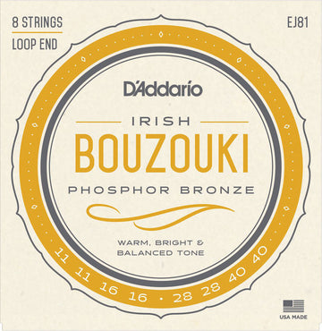 EJ81 Corde per bouzouki irlandese