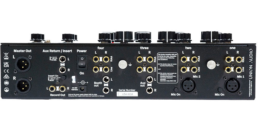 ORBIT.4 LE 4-CH Rotary Desktop Mixer with 3-Band Isolator