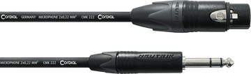 Câble Audio Stéréo XLR Femelle/jack 5 M