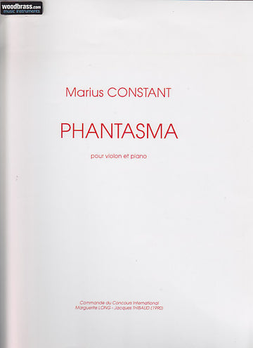 Constant - Phantasma - Violon et Piano