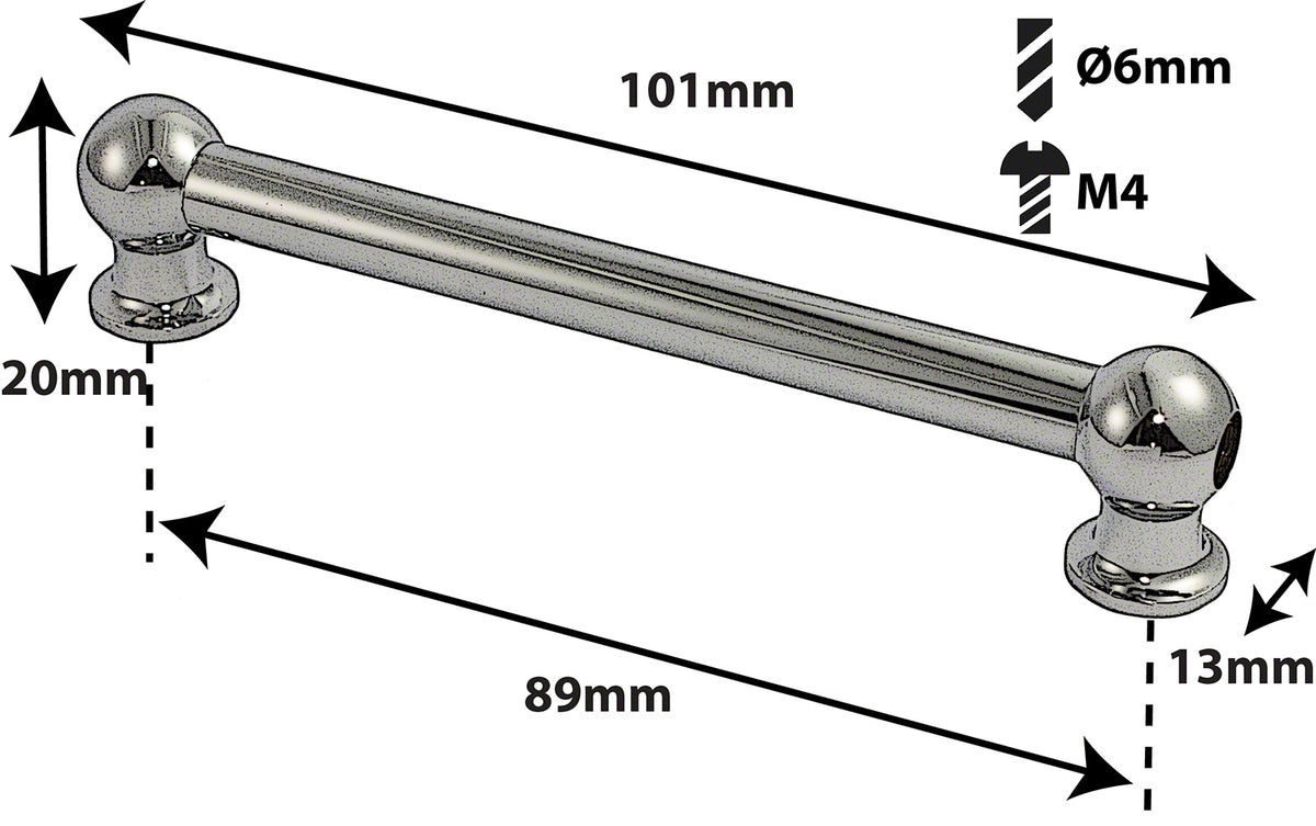 TL1D89 - BLOCCHETTO TUBO - 89MM - DOPPIO (X1)