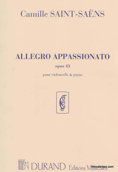 Saint Saens C. - Allegro Appassionato Opus 43 - Violoncelle et Piano