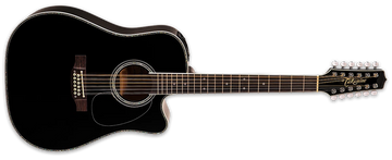 EF381DX 12 CW Japon Dreadnought Black