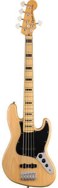 Squier Jazz Bass V 70S Classic Vibe Mn Natural