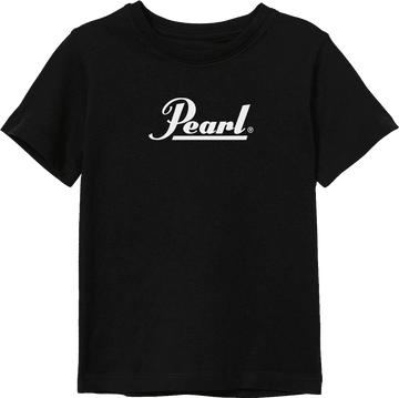 "S" Pearl Drums Tshirt Noir