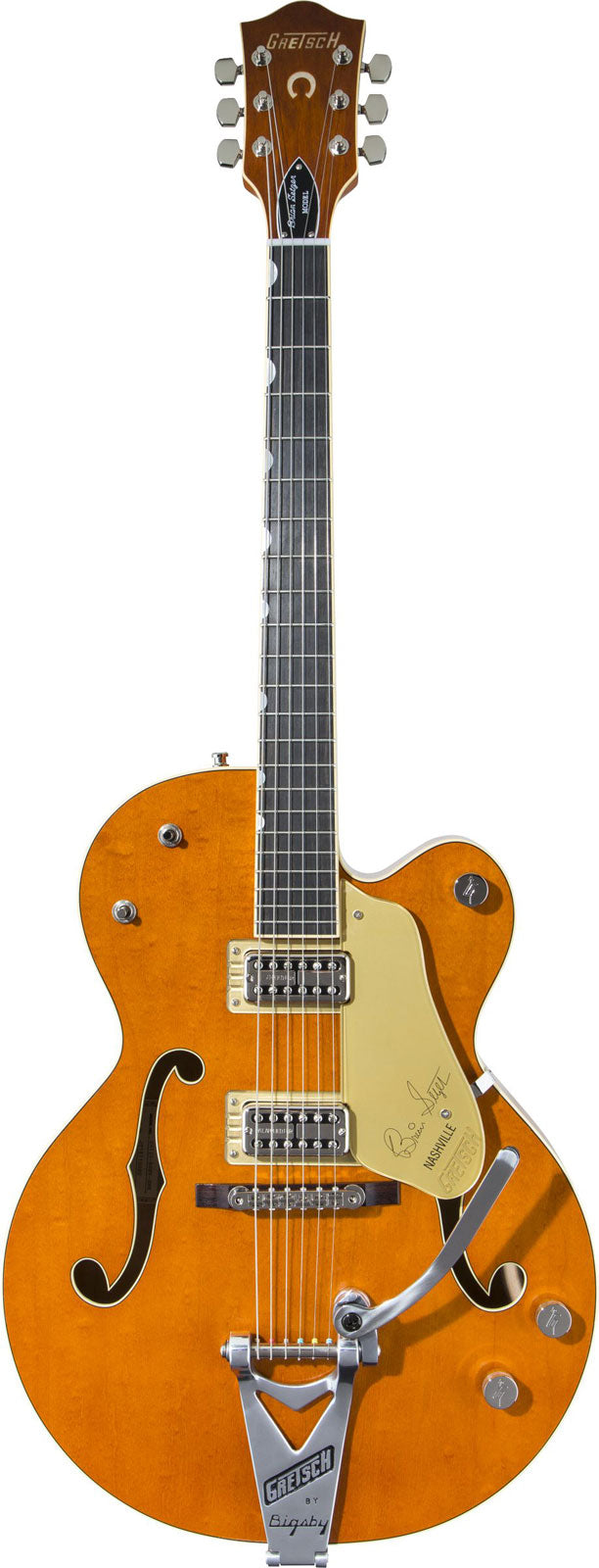 Gretsch Guitars G6120T-BSSMK '59 "smoke" Nashville Signature Brian Setzer EB Smoke Orange