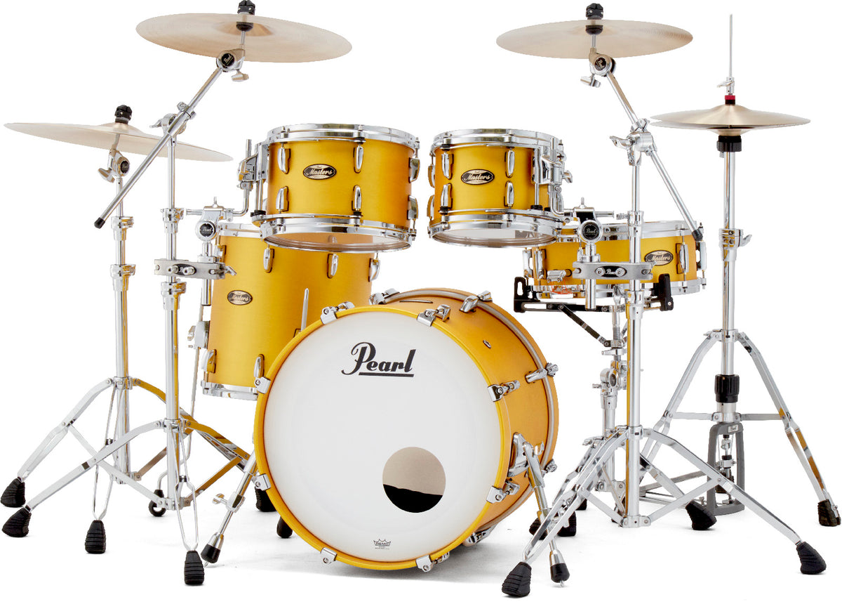Masters Maple Gum 4-pc Shell Pack Fusion 20 Matte Aztec Gold