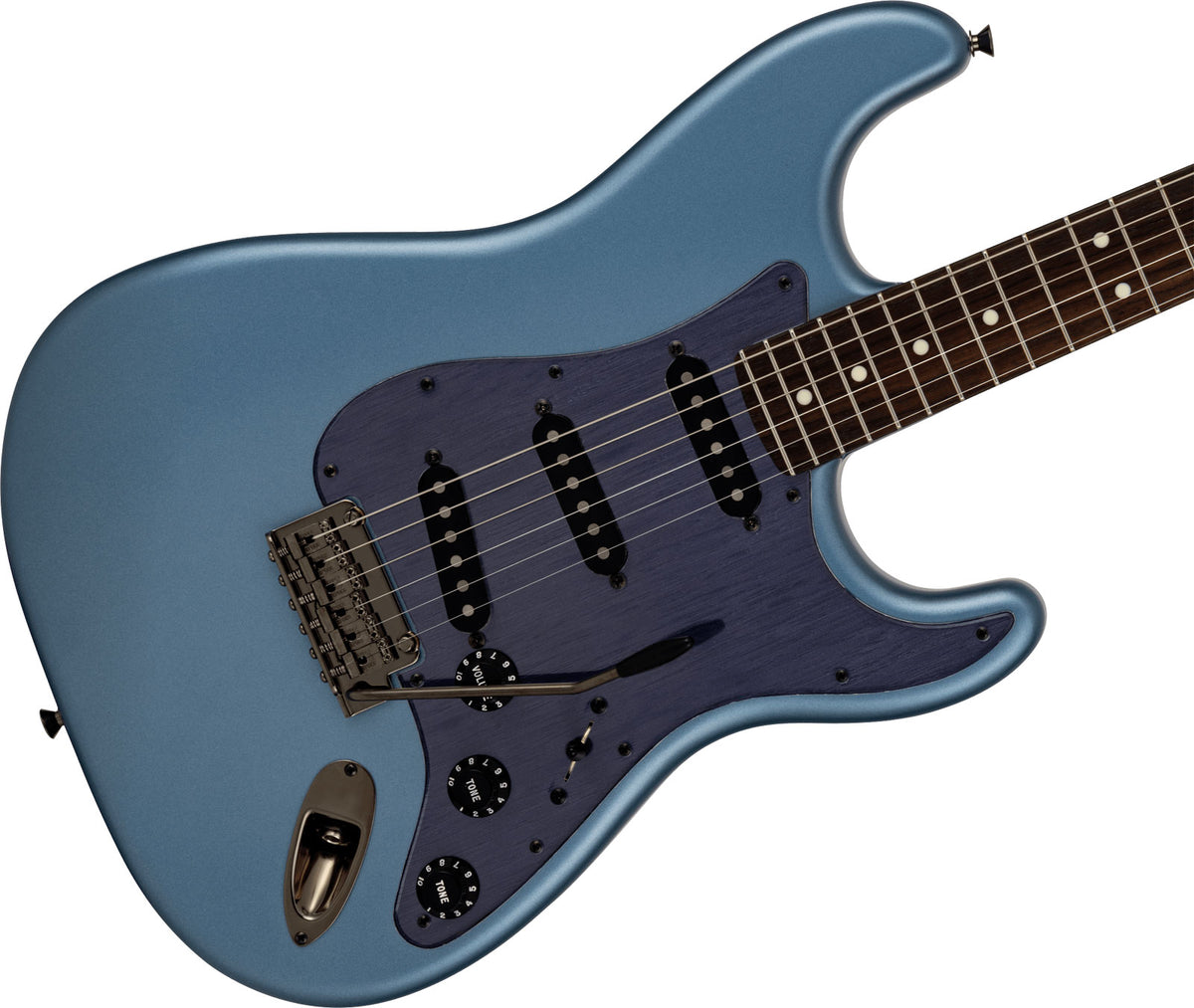 Stratocaster SSS HYBRID II MIJ RW Matte Aero Blue