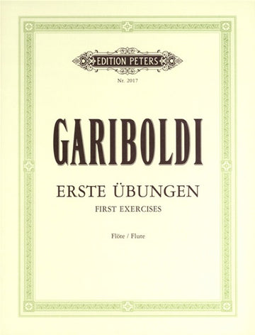 Gariboldi - 58 First Exercises - Flute