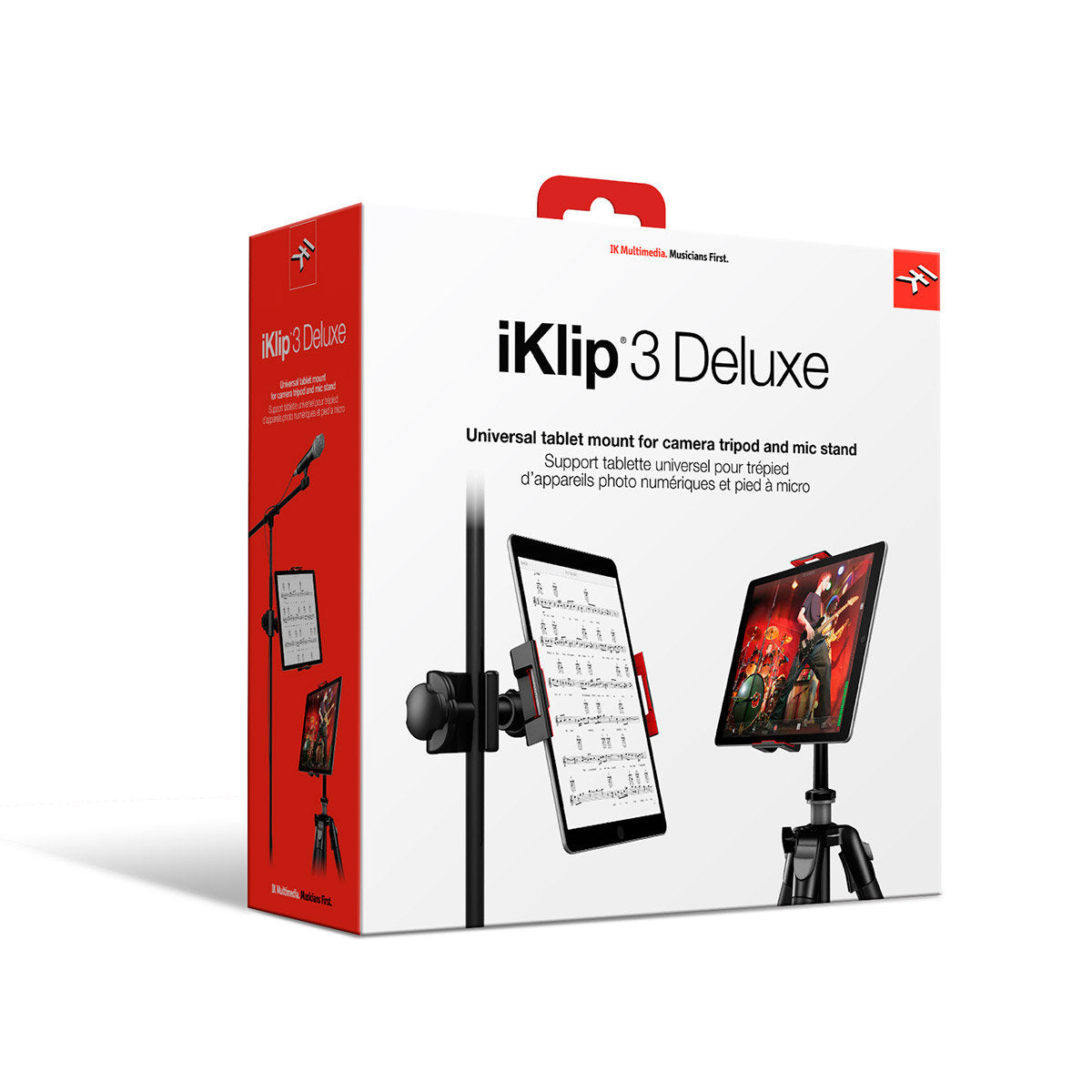 IKLIP 3 DELUX - TABLET-UNTERSTÜTZUNG MIT BEFESTIGUNG