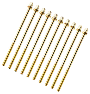 Spannschraube 115mm Gold Mit Unterlegscheibe - Gewinde 7/32" (X10)