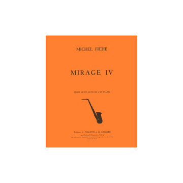 Fiche - Mirage 4 - Saxophone et Piano