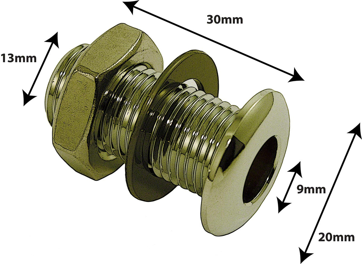 AVH3BR - Sfiato Di Decompressione Pressofuso 30mm Ottone