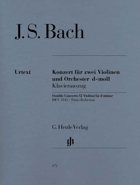 Bach J.S. - Concerto For 2 Violins And Orchestra D Minor BWV 1043