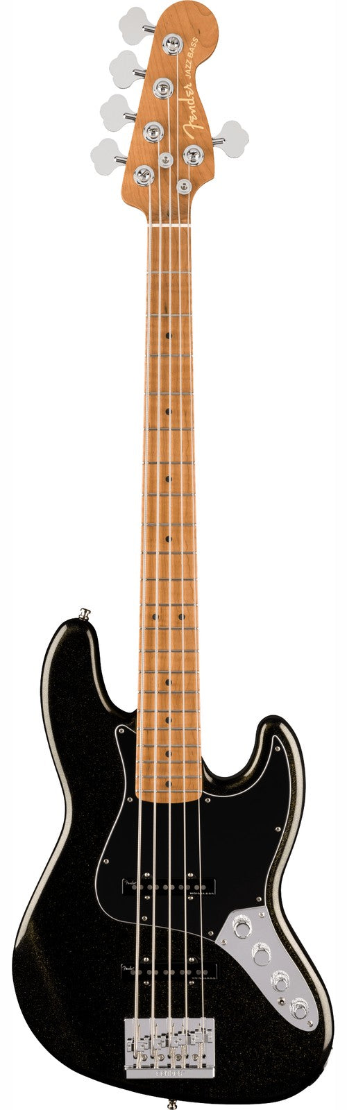 Jazz Bass American Ultra II LTD V, Roasted MN, Gold Dust